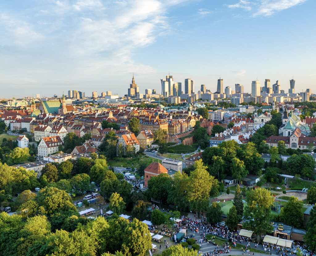 Warsaw panorama